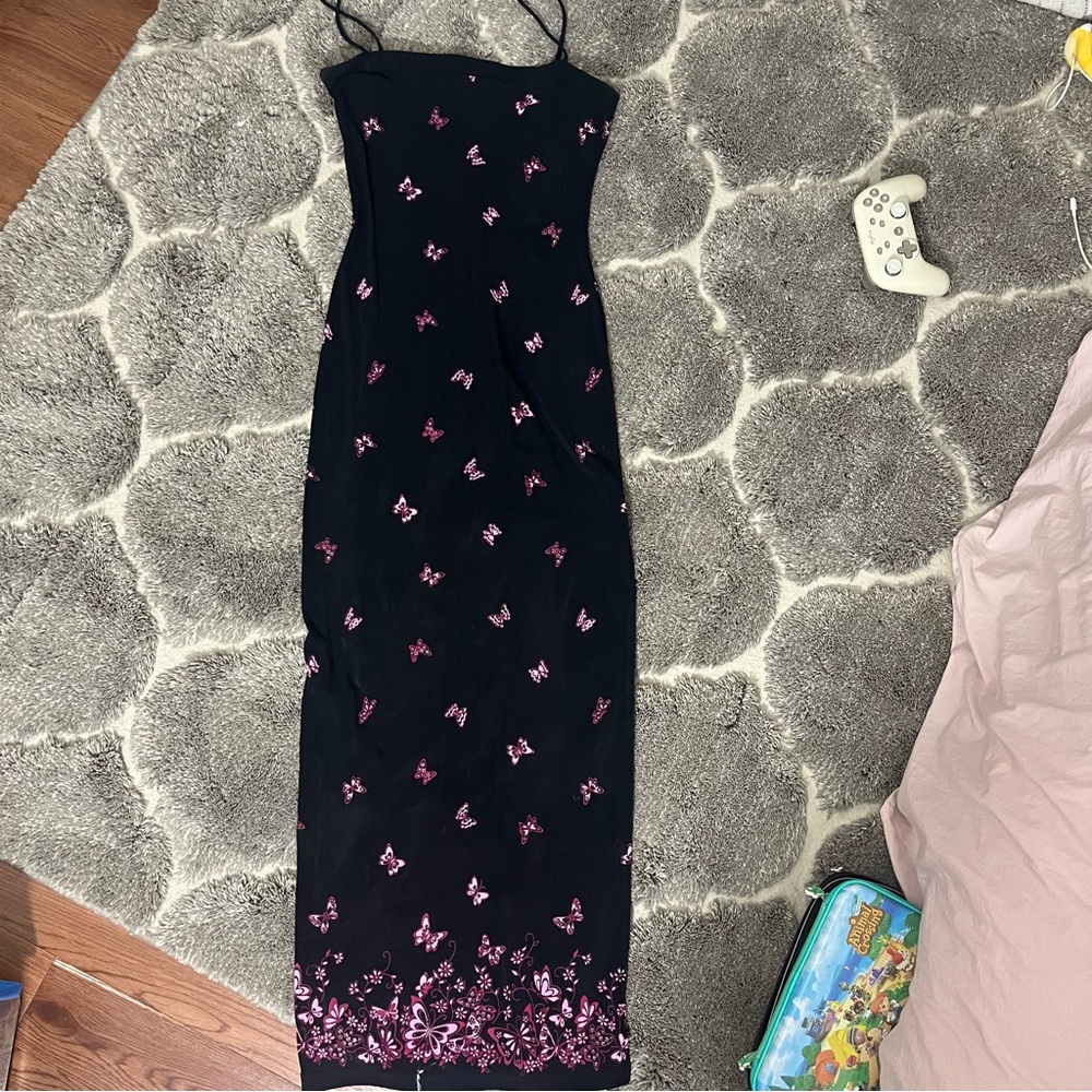 Vintage Eye candy maxi dress